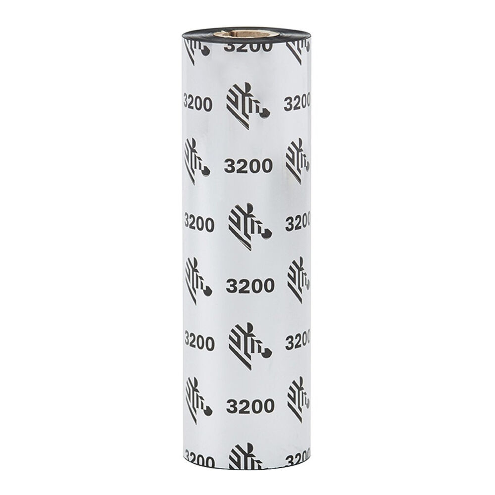 Zebra 800132 102 Thermal Transfer Ribbon  Black 12 Pack
