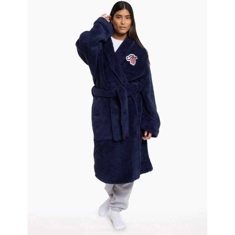 Buy Melbourne Demons Ultra Soft Fleece Adults Robe MyDeal