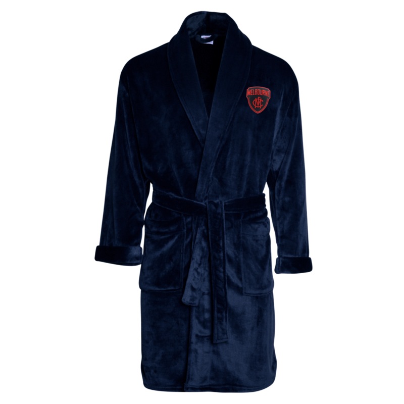 Buy Melbourne Demons Youths Bath Robe MyDeal