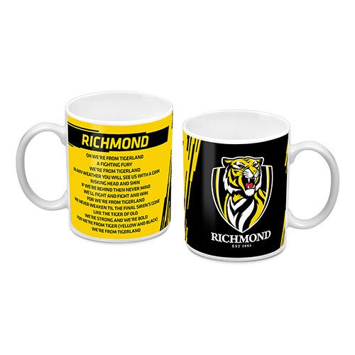 Richmond Tigers Team Song Coffee Mug
