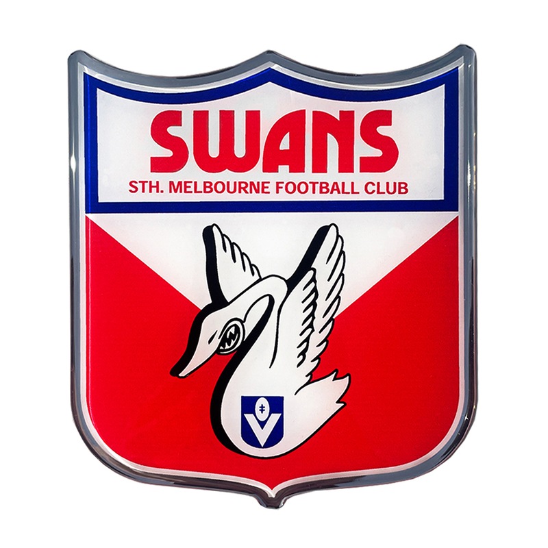 Buy Sydney Swans Retro Logo Decal - MyDeal