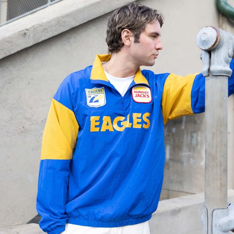 west coast eagles retro jersey