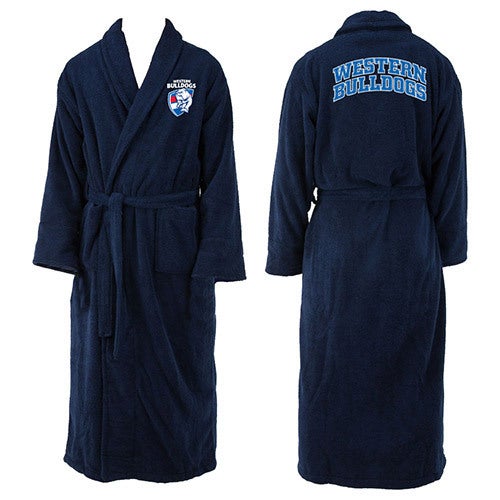 Western Bulldogs Adults Dressing Gown