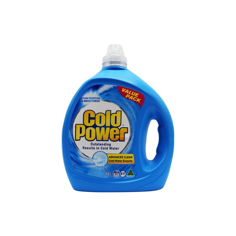 Buy 2 x Cold Power 4L Laundry Washing Liquid Advanced Clean Front + Top
