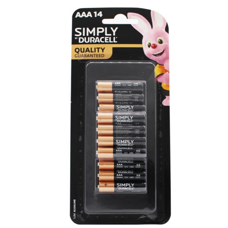 Buy Duracell AAA PK14 Alkaline Batteries MyDeal