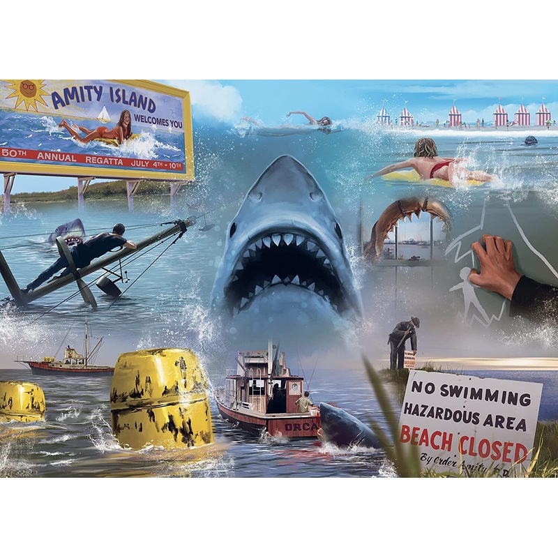 Buy 1000pc JAWS Puzzle MyDeal