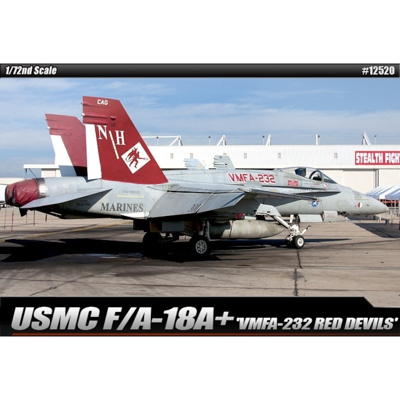 Buy 12520 1/72 USMC F/A 18A+ VMFA-232 Red Devils Le: Plastic Model Kit ...