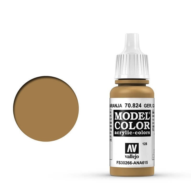 Buy 70824 Model Colour German Cam Orange Ochre 17 ml Acrylic Paint MyDeal