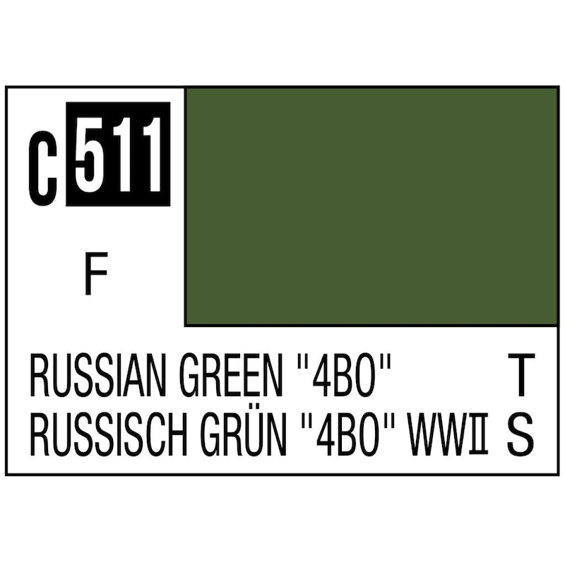Buy Gsi Creos Mr Color Russian Green 4Bo - MyDeal