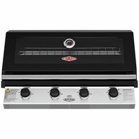 Beef Eater 1200 Series Black Enamel 4 Burner Built In BBQ -BBG1240BB