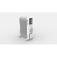 Dimplex 2.4kW Oil Column Heater with Turbo Fan - Arctic White