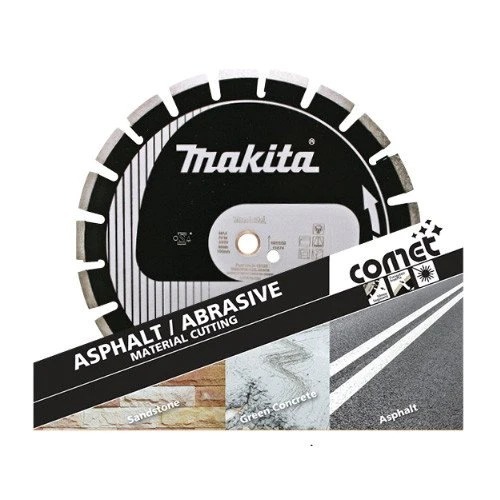 Makita 300mm X 20mm Saw Blade Diamond Segmented Comet Asphalt B 16112 