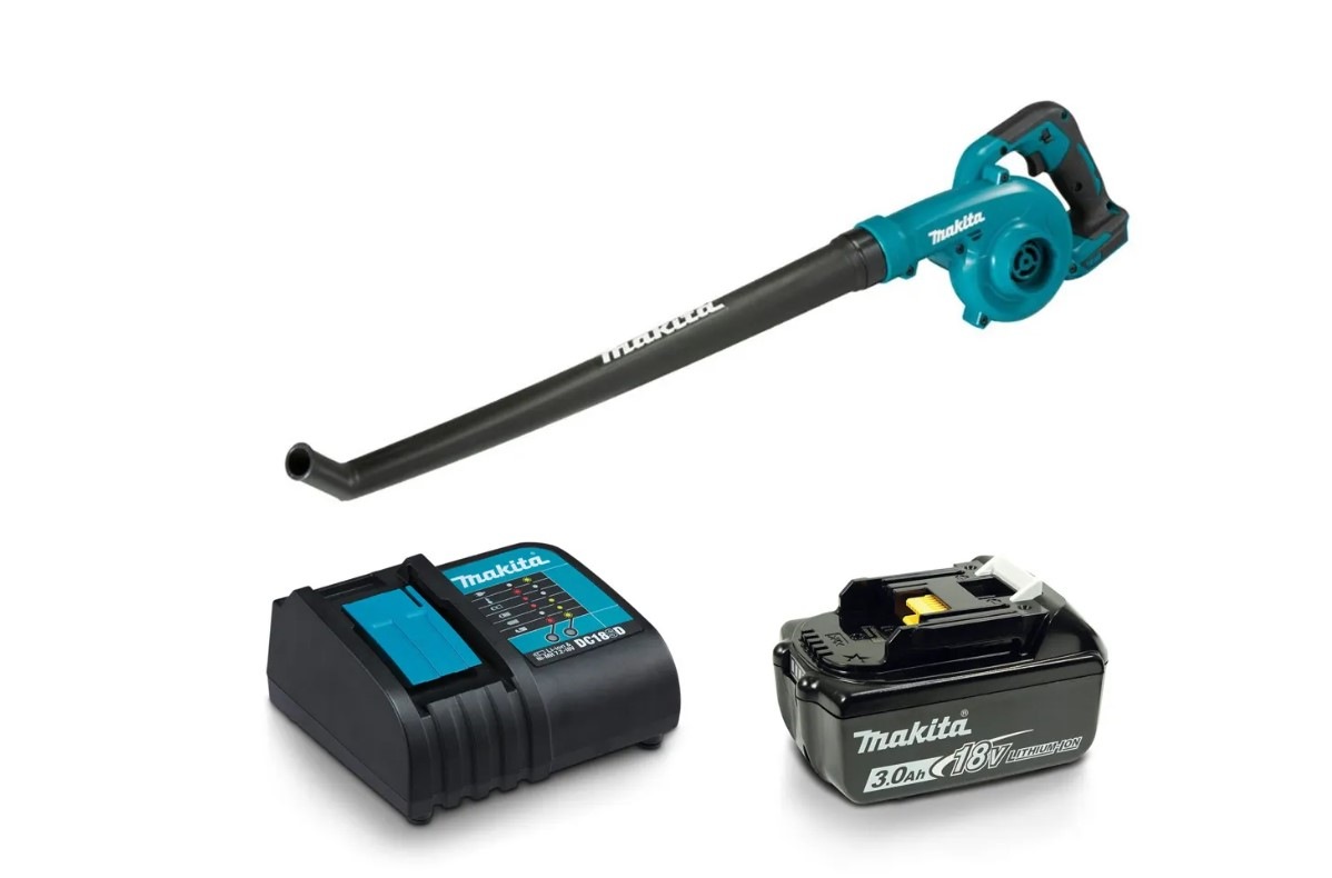 MAKITA BLOWER WITH LONG NOZZLE DUB186SF 18V 1 X 3.0AH Unbranded Australia