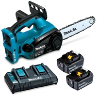 MAKITA CHAINSAW KIT 36V (18VX2) 2 X 5.0AH 300MM DUC302PT2