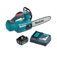 MAKITA TOP HANDLE 18V BRUSHLESS 1 X 5.0AH 250MM CHAINSAW KIT DUC254RT