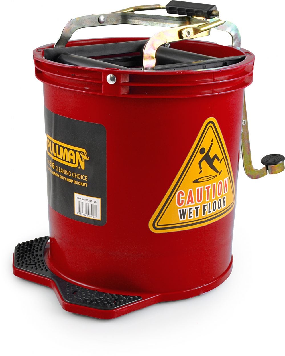 Wringer Bucket Heavy Duty 16 Liter Red Pullman