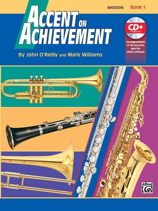 Accent On Achievement Book 1 Bassoon Book/CD