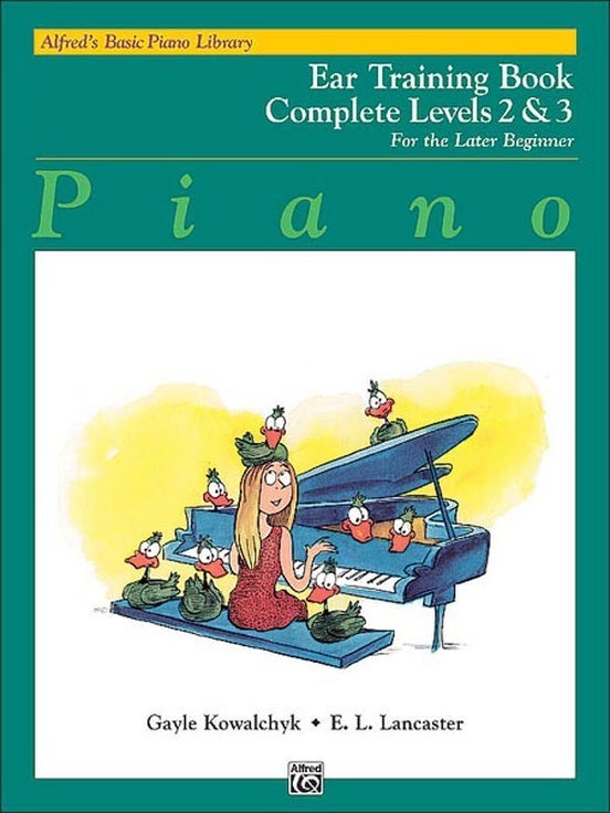 Alfred's Basic Piano Library (ABPL) Ear Training Book Complete 2 & 3