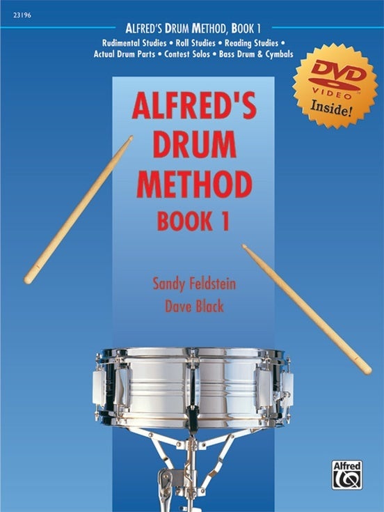 Alfred's Drum Method Book 1 Book/DVD