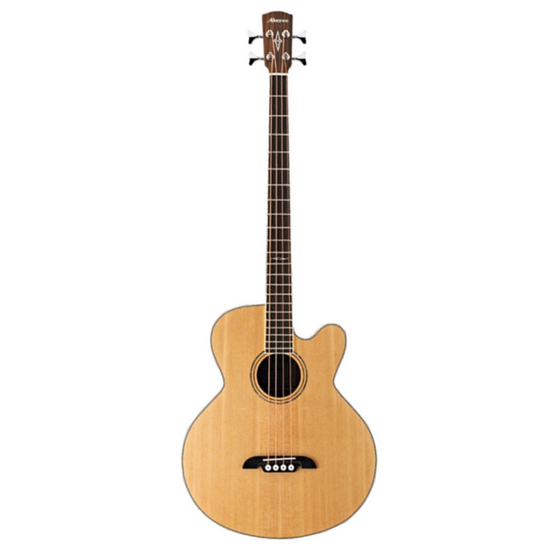 Buy Alvarez Acoustic/Electric Bass Guitar W/CAY Natural MyDeal