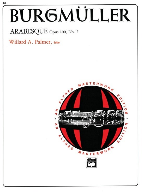 Burgmüller Arabesque Op 100 No 2 Piano