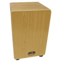 CAJON DRUM - MP Drummers Wooden Rhythm Box Maple Veneer & Carry Bag