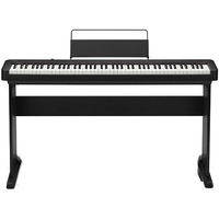 Casio CDP-S160 Digital Piano Black w/ CS46P Wooden Stand