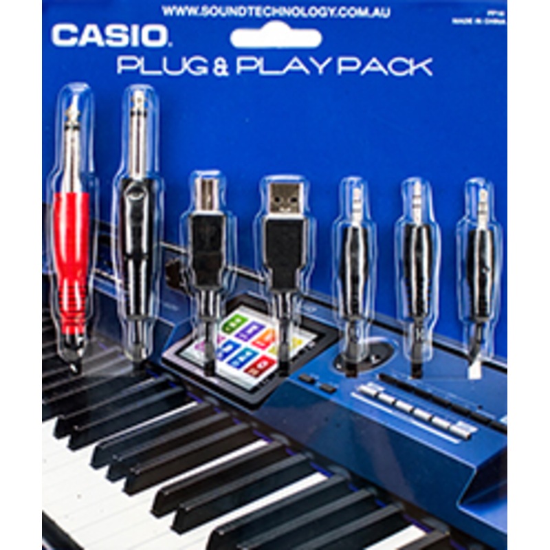 Buy Casio PP16 Plug & Play Cable Pack USB/Audio Connector Leads for
