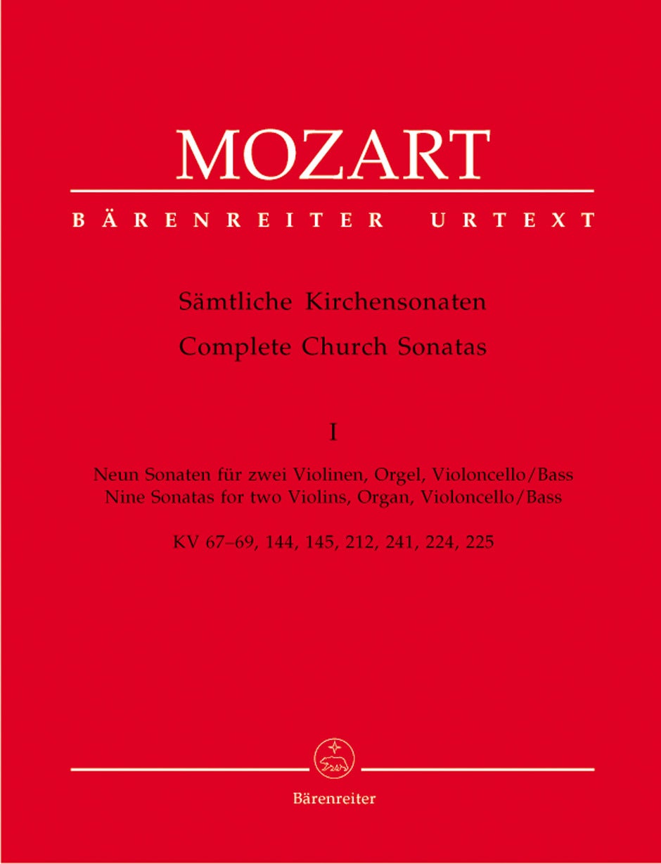 Complete Church Sonatas, Volume 1
