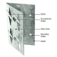 Corner mount acoustic panels- Broadway panel 8 per box