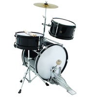 DXP 3 Piece Junior Drum Kit Black