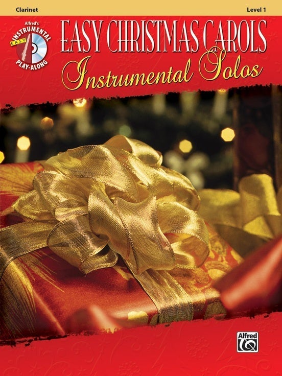 Easy Christmas Carols Inst Solos Clarinet Book/CD