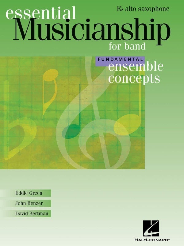 Essential Musicianship For Band Fund Alto Sax (Softcover Book)