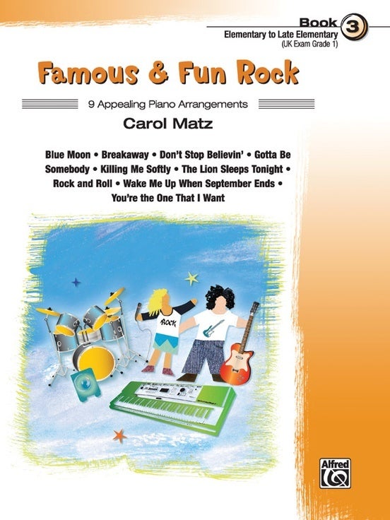 Famous & Fun Rock Book 3