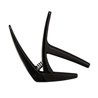 G7 Nashville Capo for 6-String Guitar - Satin Black, One-Handed Operation