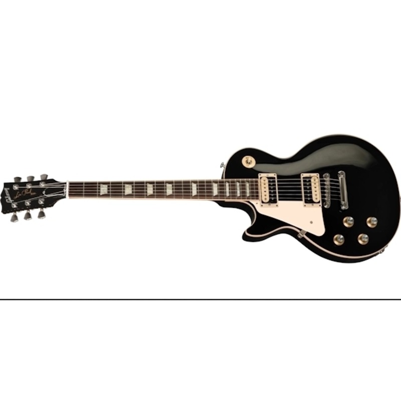 Buy Gibson Les Paul Classic Electric Guitar Ebony Left Handed MyDeal