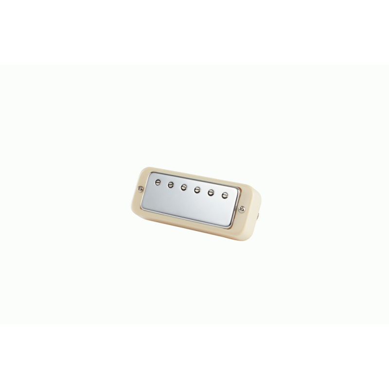 Alljita Slash-Style Humbucker Alnico II Pickup Set – 2C Pro, Fit Gibson Les Paul & Fender Strat – Vintage Tone, Chrome Cover