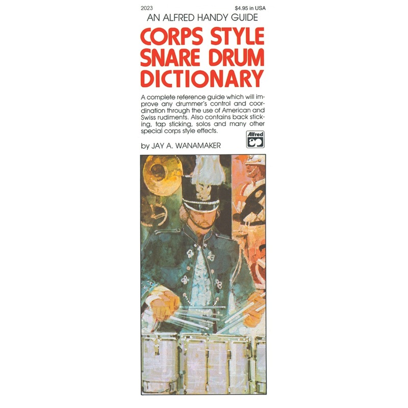 Buy Handy Guide Corps Style Snare Drum Dictionary MyDeal