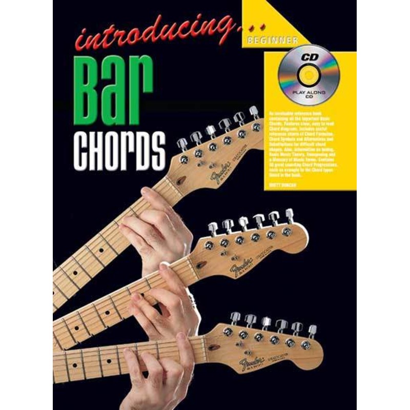 Buy Introducing Bar Chords Book/CD MyDeal