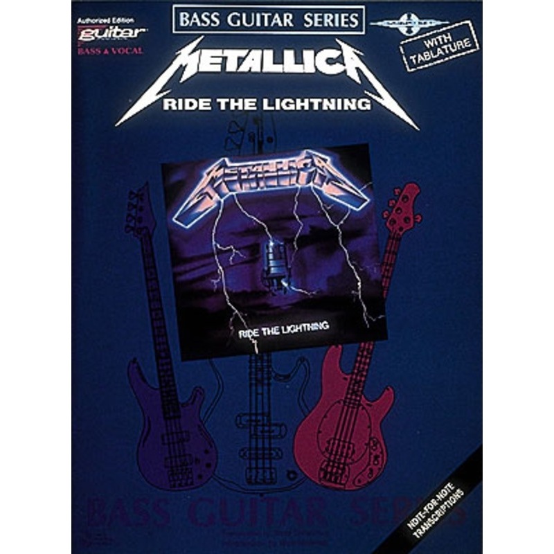 Buy Metallica Ride The Lightning Bass TAB (Softcover Book) MyDeal