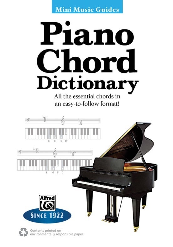 Mini Music Guide: Piano Chord Dictionary