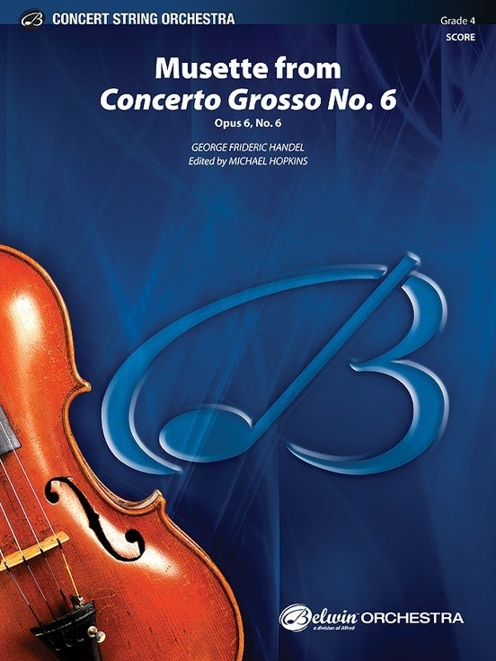 Musette From Concerto Grosso Op 6 No 6 String Orchestra Gr 4