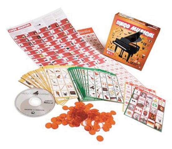 Musical Inst Bingo + CD & Case