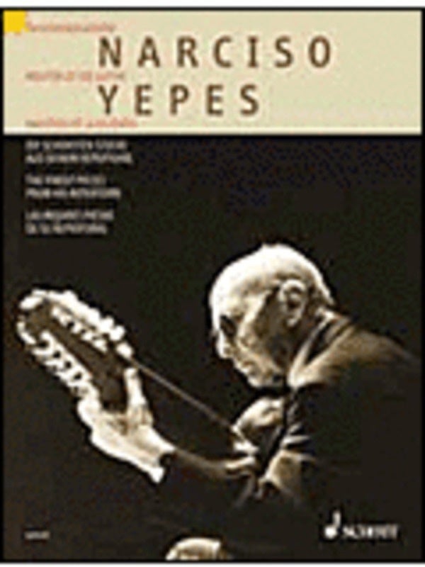Narciso Yepes Finest Pieces Guitar Book