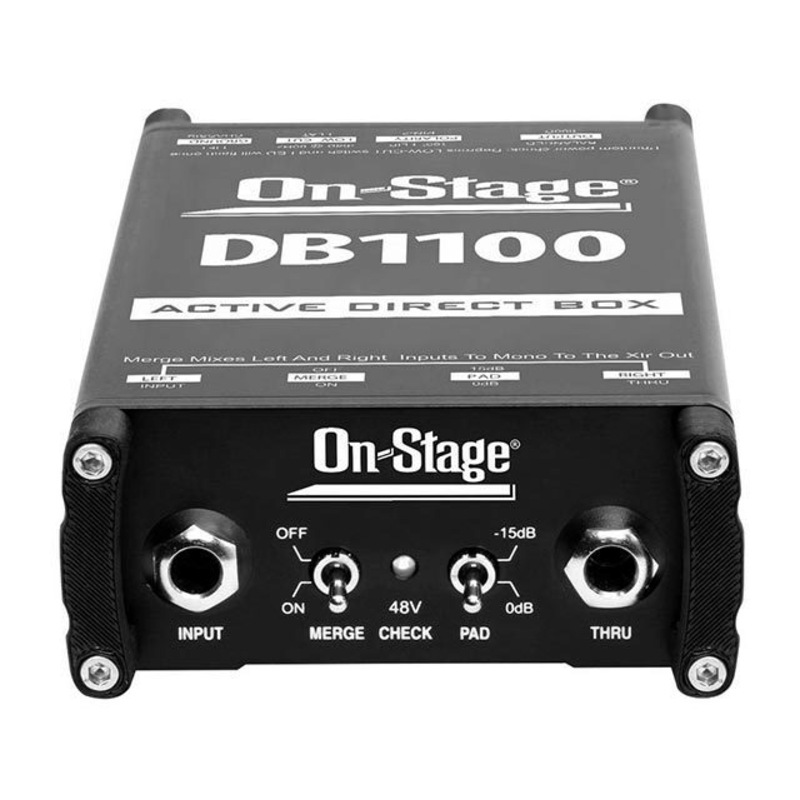 Buy On Stage Phantom Powered Active Stereo Direct Box MyDeal