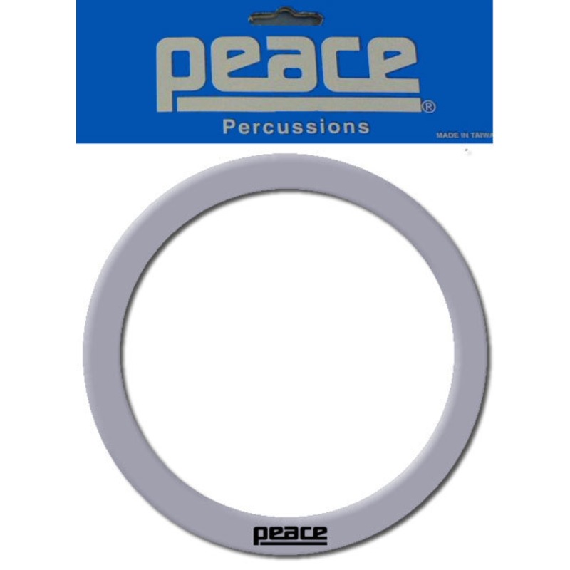 Buy Peace 5" Bass Drum Hole Template & Reinforcement Ring in Silver