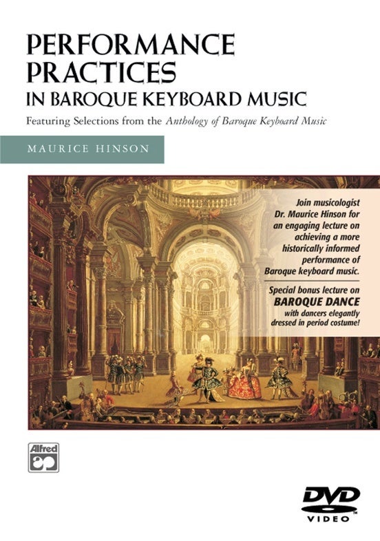 Performance Practices Baroque Keyboard Music DVD