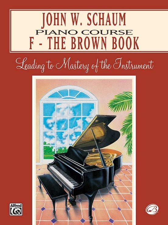 Piano Course Book F Brown Revised Gr 4