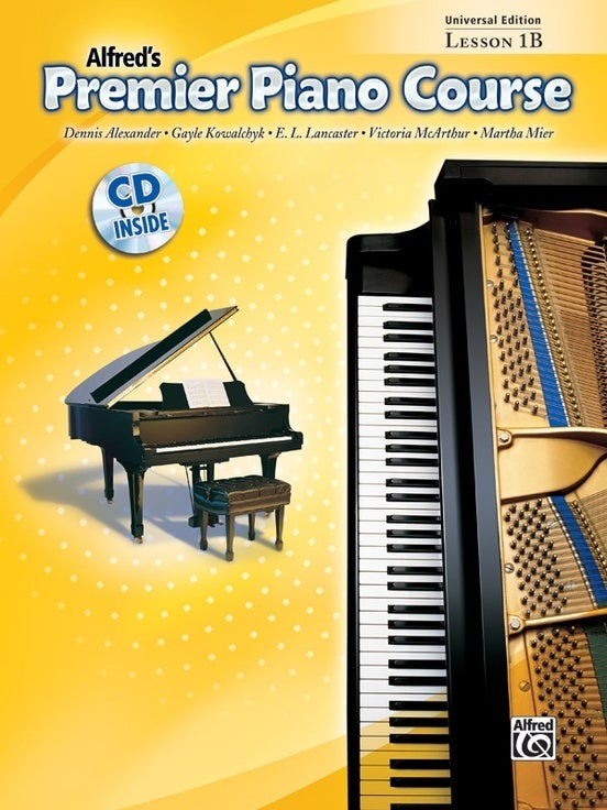 Premier Piano Course Lesson 1B Universal Book/CD