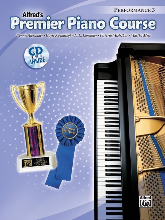 Premier Piano Course Performance 3 Book/CD